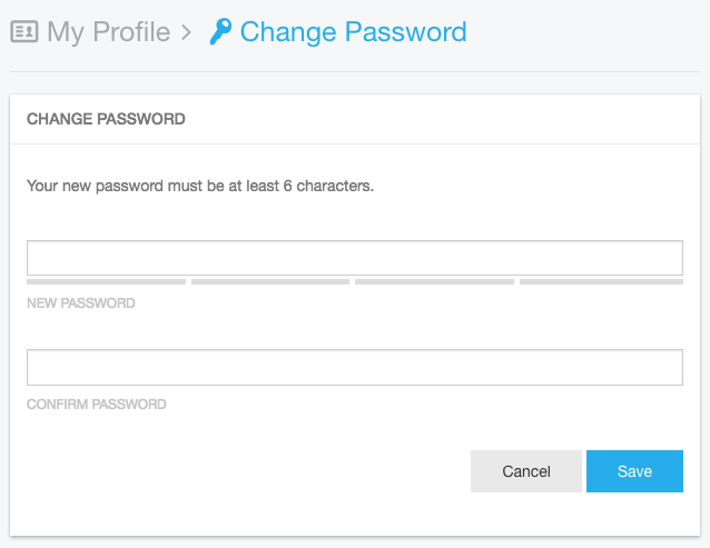 Change Password