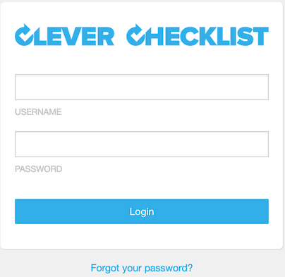 Login Screen
