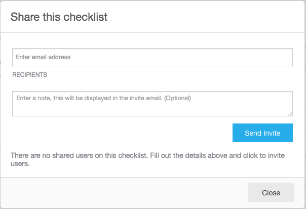 Share Modal